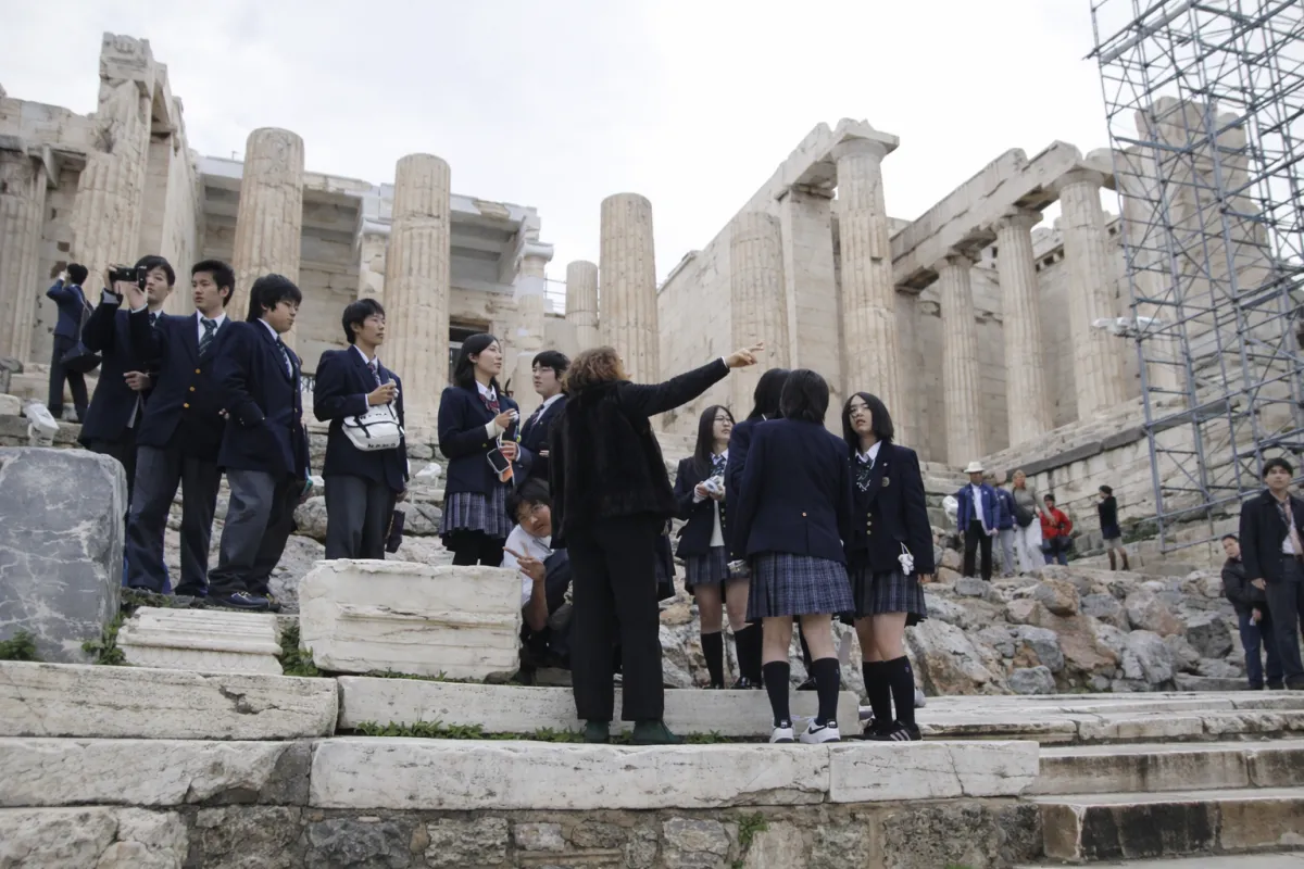 ギリシャでの生徒海外研修