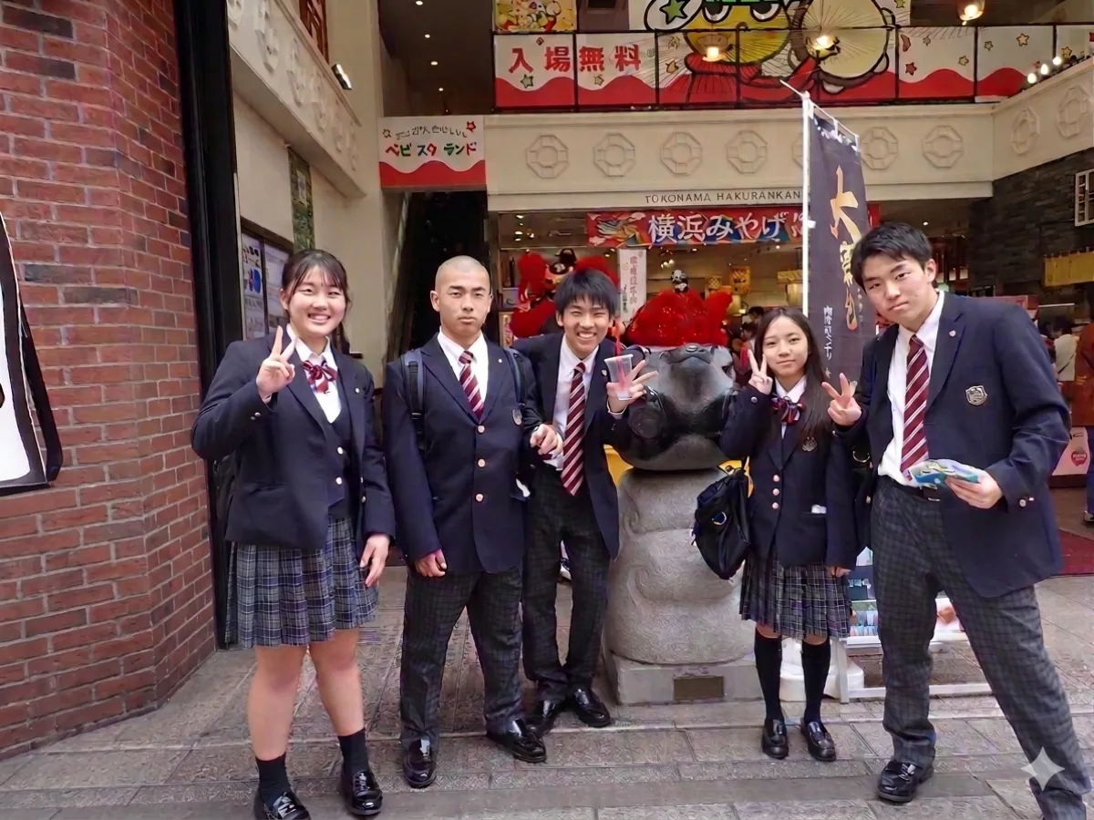 横浜での社会見学