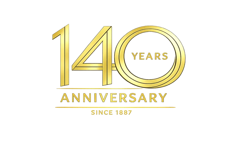 千葉学芸高等学校 140周年記念ロゴ